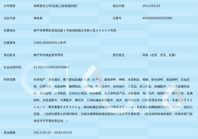 廣西漢華投資有限責(zé)任公司